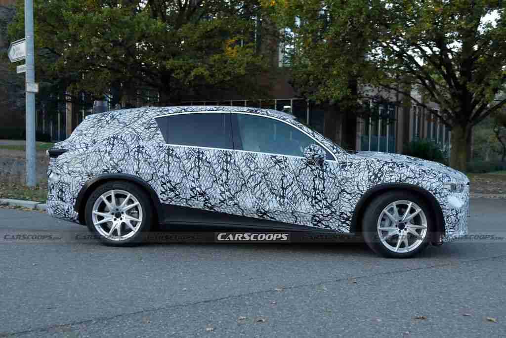 2027 款梅赛德斯 GLC 电动轿跑 SUV 路测照曝光:全新前脸设计