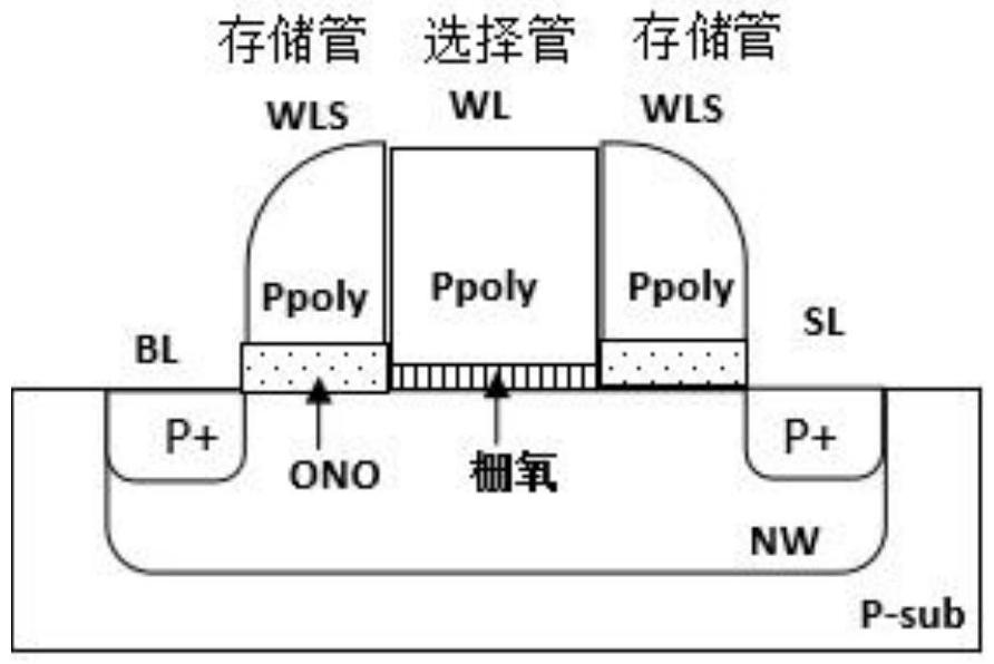 华虹宏力“一种P沟道分栅SONOS存储器阵列及其操作方法”专利公布
