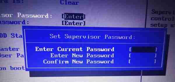 win7怎么更改bios密码 win7bios密码更改教程