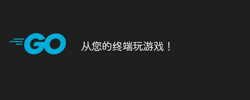 从您的终端玩游戏!