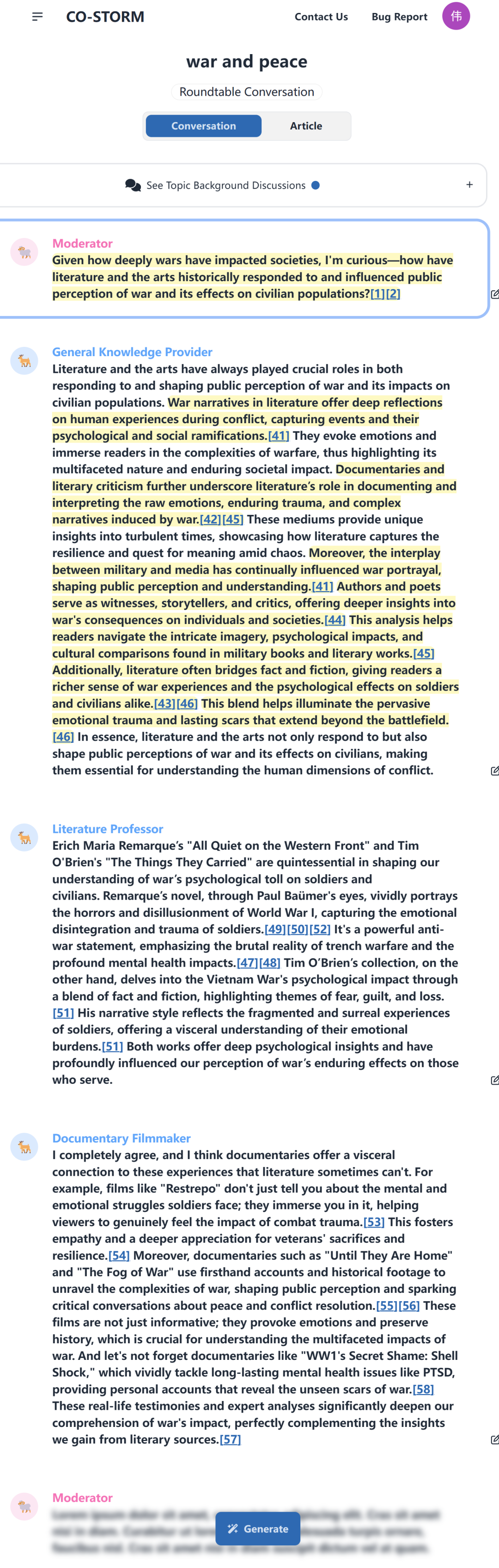 斯坦福开源学术研究神器STORM再进化，AI智能体像人一样进行圆桌讨论