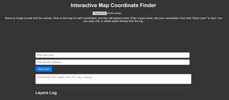 我的第一个 JavaScript Web 应用程序:交互式图像坐标查找器