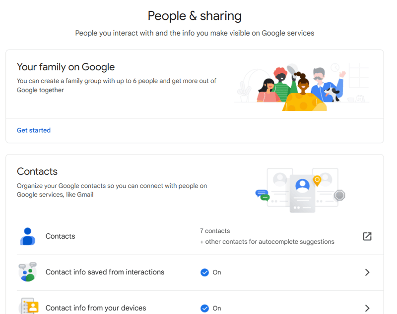 谷歌个人资料设计