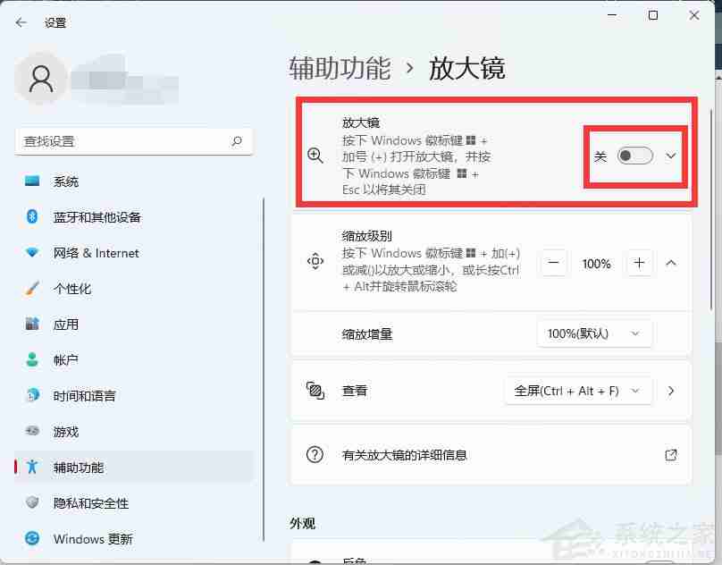 Win11怎么开启放大镜 Win11放大镜开启技巧