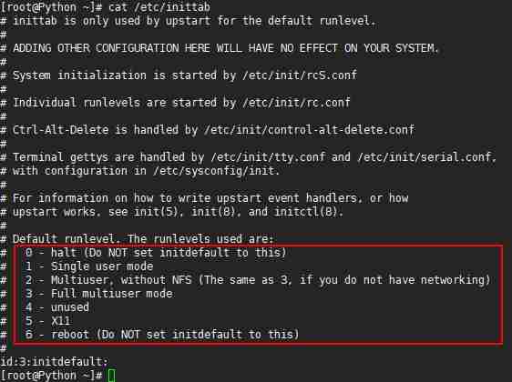 让我们了解下Linux的运行级别