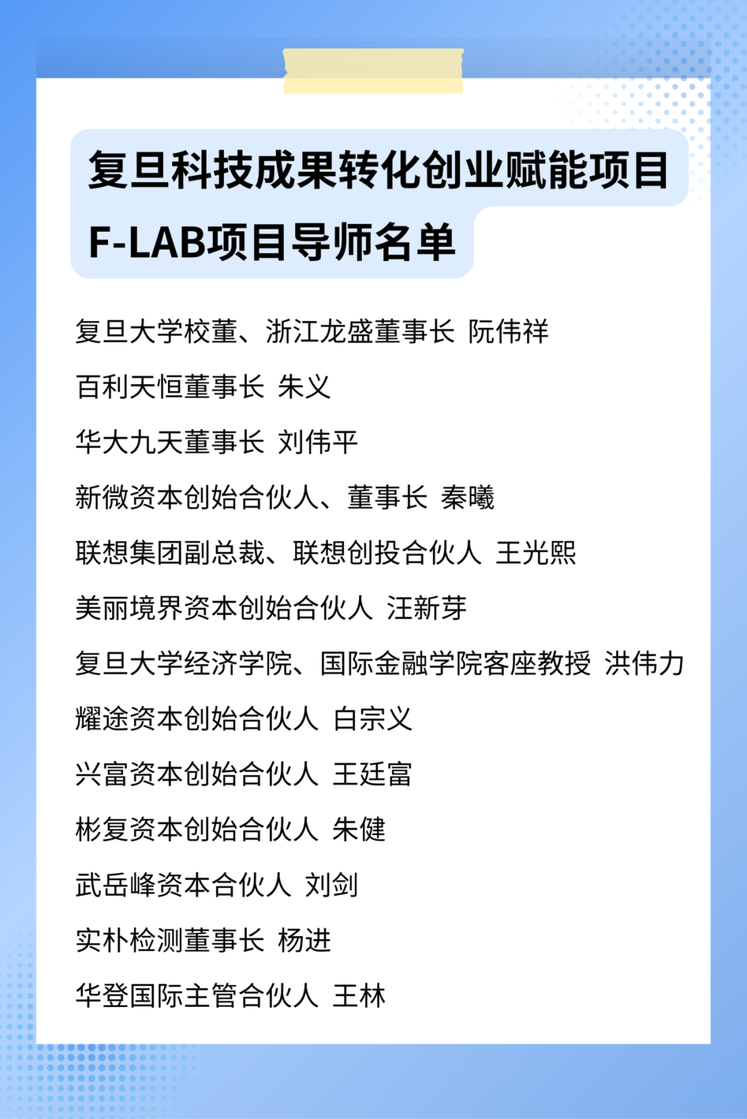 复旦科创投资基金启动，计划规模10亿元