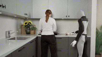 太拟人了!OpenAI加持,1X消费级人形机器人亮相