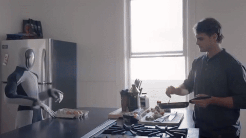 世界首例:一位「00后」让人形机器人住进了家