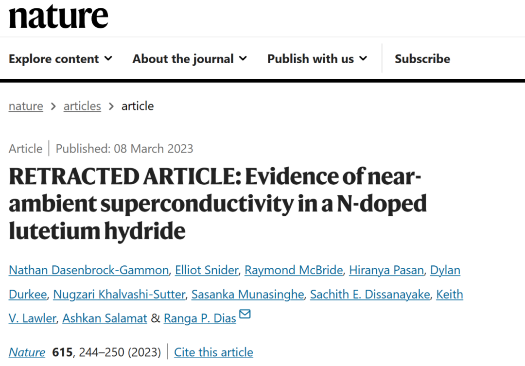 室温超导学术不端、多次Nature撤稿,这位印度裔学者被大学解雇