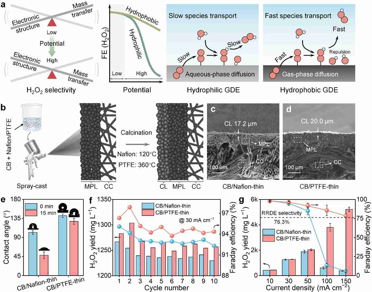 清华大学团队合作在双氧水绿色电合成方向取得新进展
