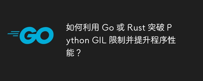 如何利用 Go 或 Rust 突破 Python GIL 限制并提升程序性能?