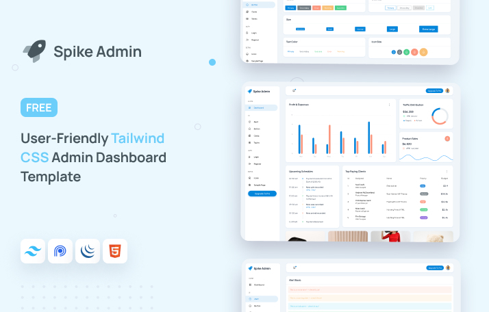 将交互式图表和图形添加到 Tailwind CSS 管理模板：分步指南