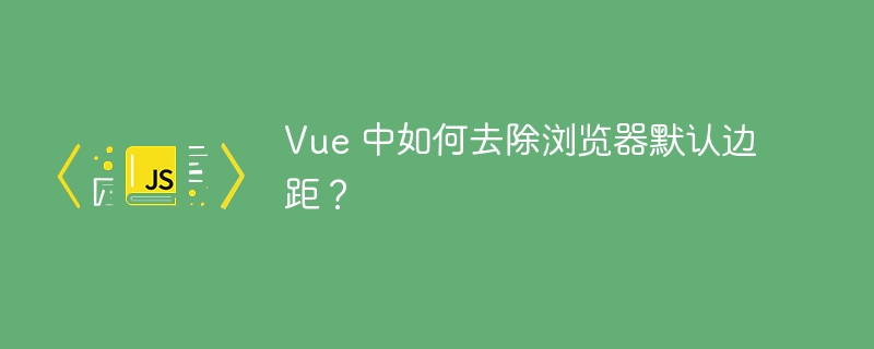 Vue 中如何去除浏览器默认边距？