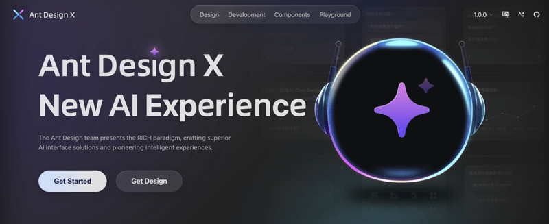 Ant Design X:轻松打造人工智能驱动的界面