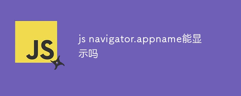 js navigator.appname能显示吗