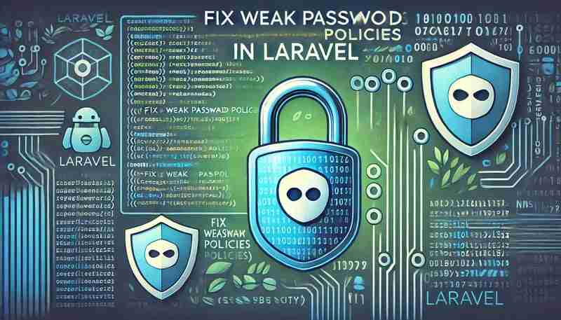 Laravel 中的弱密码策略:安全指南