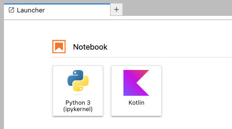 使用 Jupyter 和 Kotlin 创建笔记本