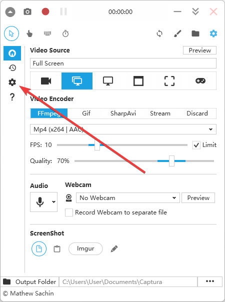 Captura怎么设置中文-Captura录屏软件设置中文教程
