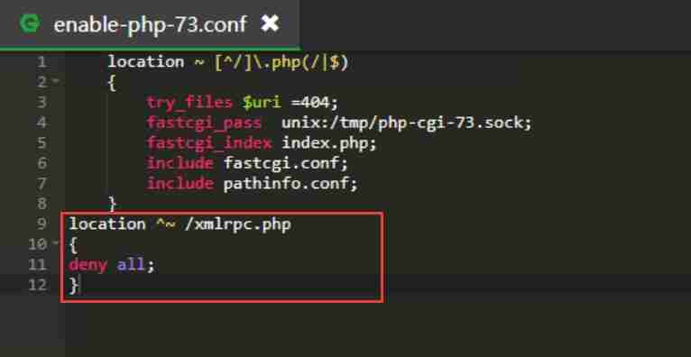 Nginx怎么配置禁止访问某个目录或文件