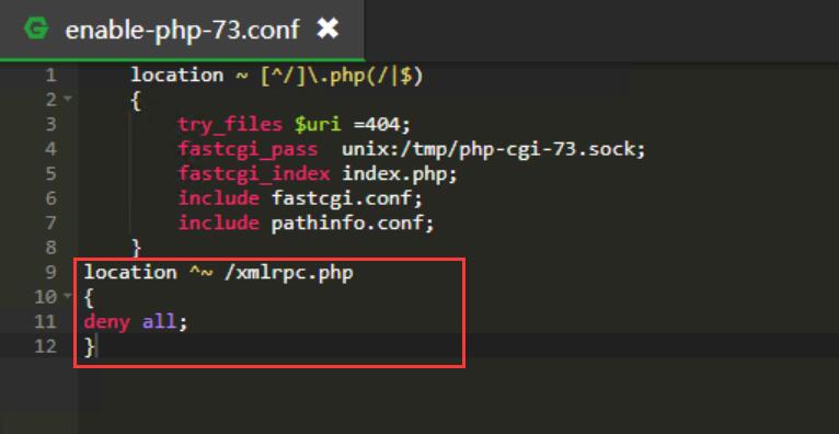 Nginx怎么配置禁止访问某个目录或文件