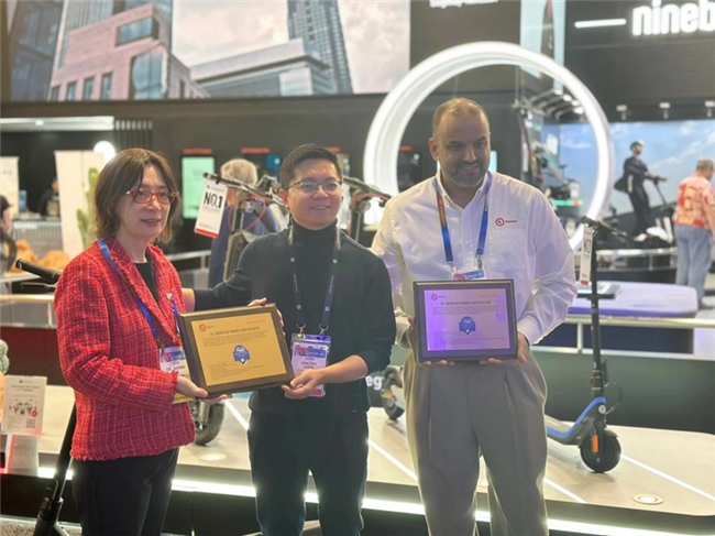 全球短交通行业首个UL Solutions性能认证:九号滑板车产品性能备受认可