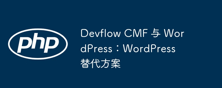 Devflow CMF 与 WordPress:WordPress 替代方案