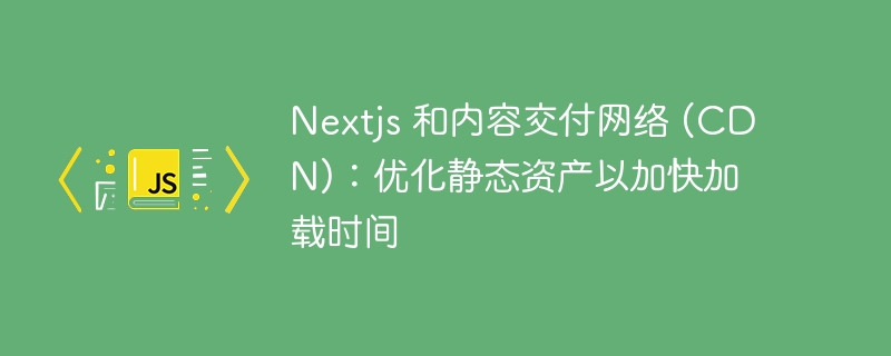 Nextjs 和内容交付网络 (CDN)：优化静态资产以加快加载时间