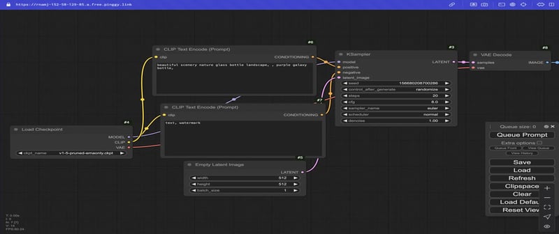 make your local comfyui accessible online, use pinggy