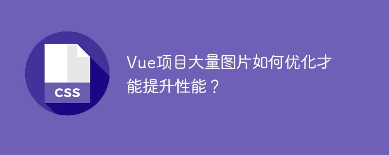 Vue项目图片优化性能指南