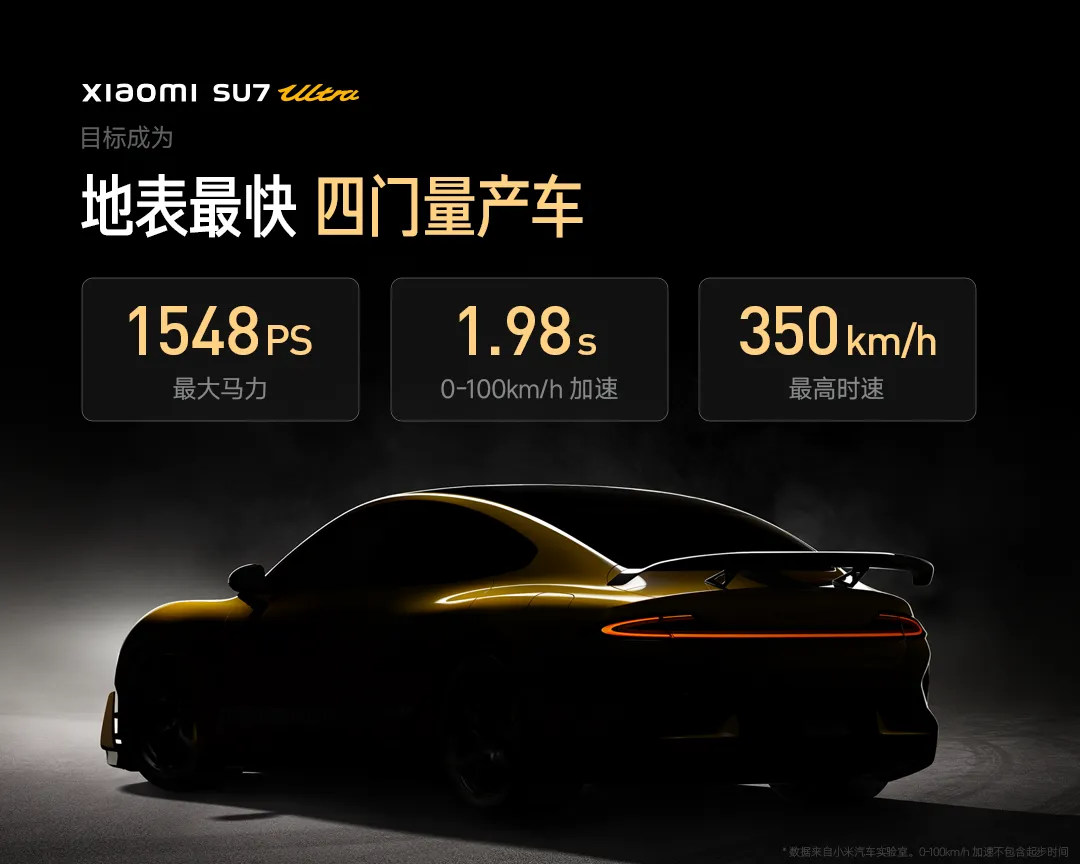 小米SU7Ultra爆卖！雷军：这销量，我昨晚没睡好！