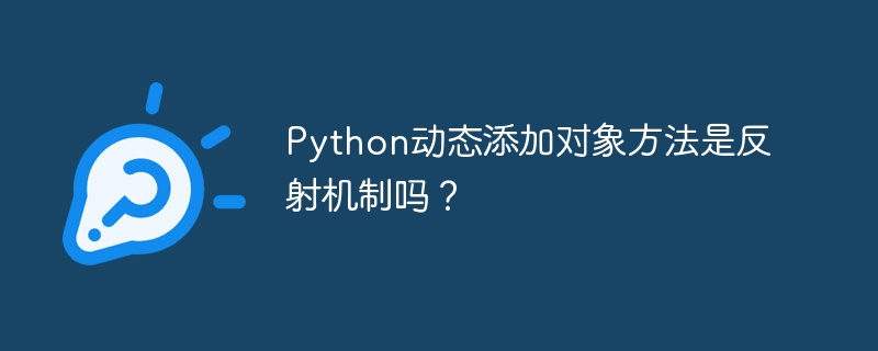 Python反射机制：动态添加对象方法详解