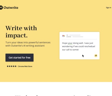 Outwrite AI写作助手:精准语法检查,提升写作效率