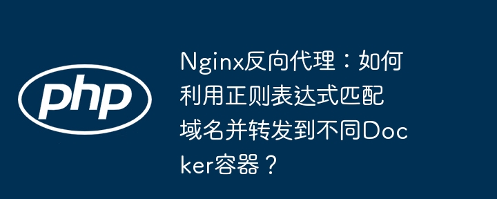Nginx反向代理：如何利用正则表达式匹配域名并转发到不同Docker容器？