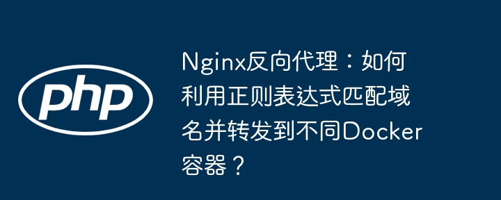Nginx反向代理实战：正则表达式匹配域名转发到不同Docker容器