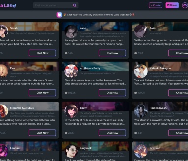 Monaland.ai：超现实AI角色扮演与沉浸式聊天体验
