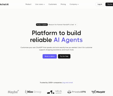 Quickchat AI：多语言AI助手，助力企业客户支持与销售