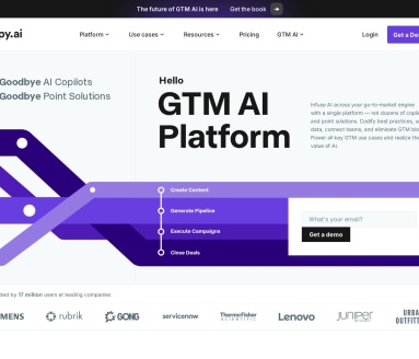 Copy.ai:AI赋能的GTM平台,提升营销和销售效率