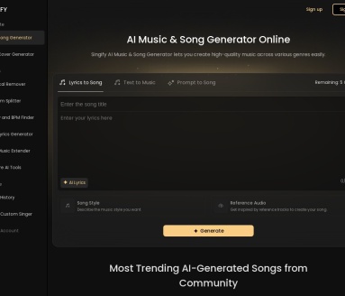 FineShare Singify：AI驱动歌曲翻唱生成器，重新定义音乐创作