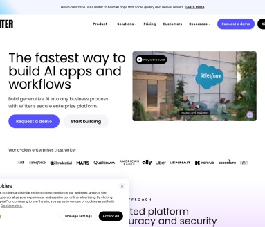 Writer:全栈生成式AI平台,赋能企业AI转型