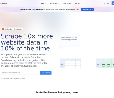PromptLoop：AI驱动的文本处理工具，提升谷歌工作表和Excel效率