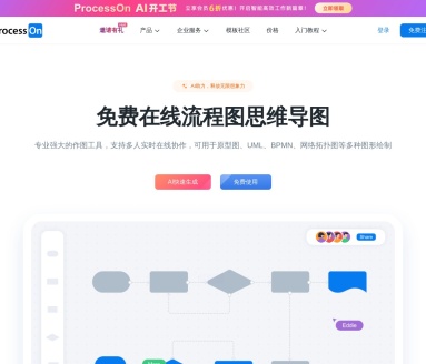 ProcessOn思维导图与流程图：在线绘图工具的完美解决方案
