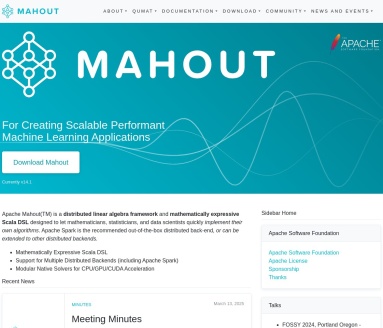 Apache Mahout：打造高性能可扩展机器学习应用的利器
