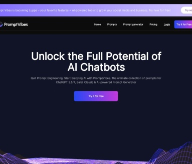 PromptVibes：ChatGPT提示词生成器，提升AI聊天效率