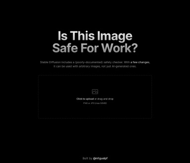 Is This Image NSFW？AI图像内容审核工具