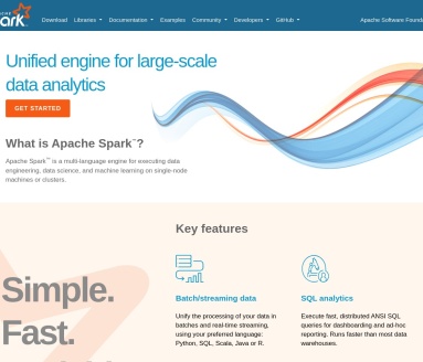 SEO标题:
MLlib (Apache Spark):高效机器学习库,支持多语言和快速迭代计算