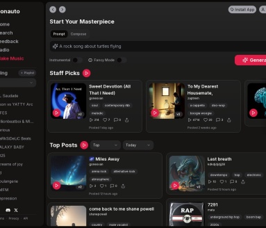 Sonauto：AI赋能的在线音乐创作平台