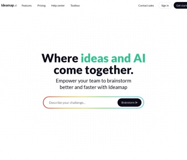 SEO标题:Ideamap:AI驱动的创意生成与团队协作平台