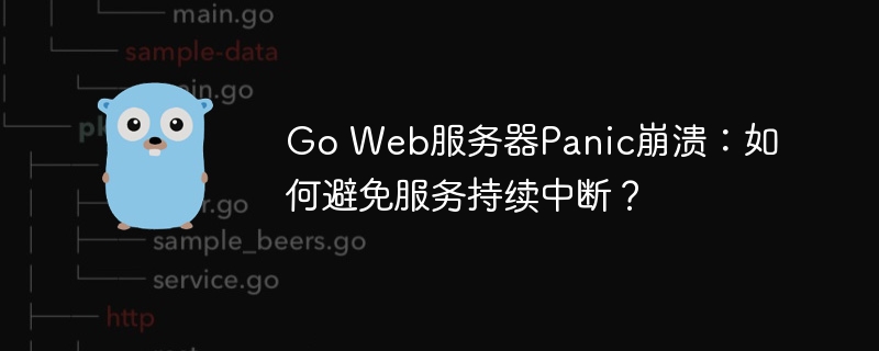GoWeb服务器Panic崩溃，如何避免中断？