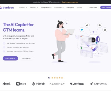 Bardeen AI:智能自动化工作流程,提升效率与创造力