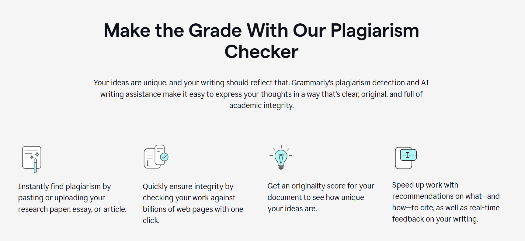 Grammarly抄袭检测器